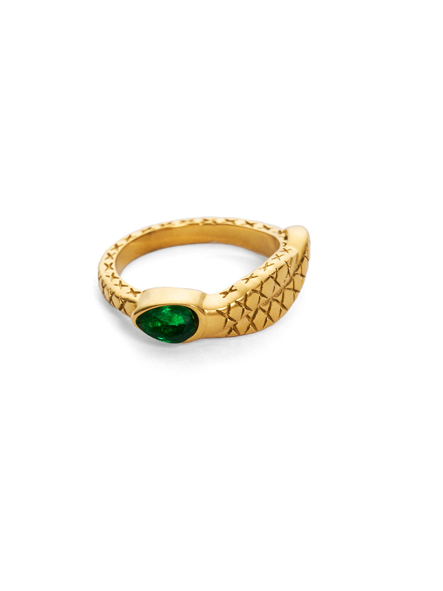 Stylish Affordable-Luxury Serpent Ring