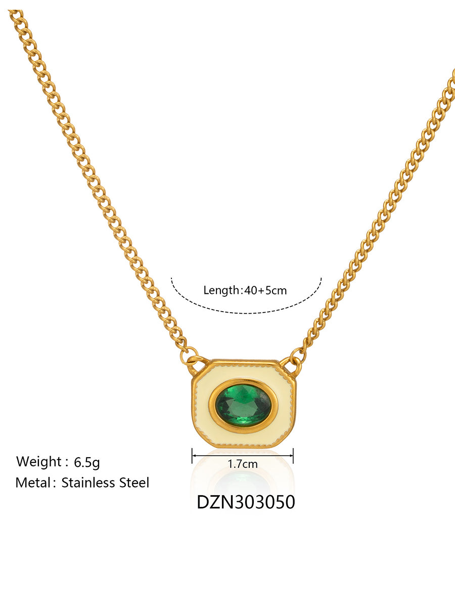 Affordable Luxury Cat Eye Pendant Necklace