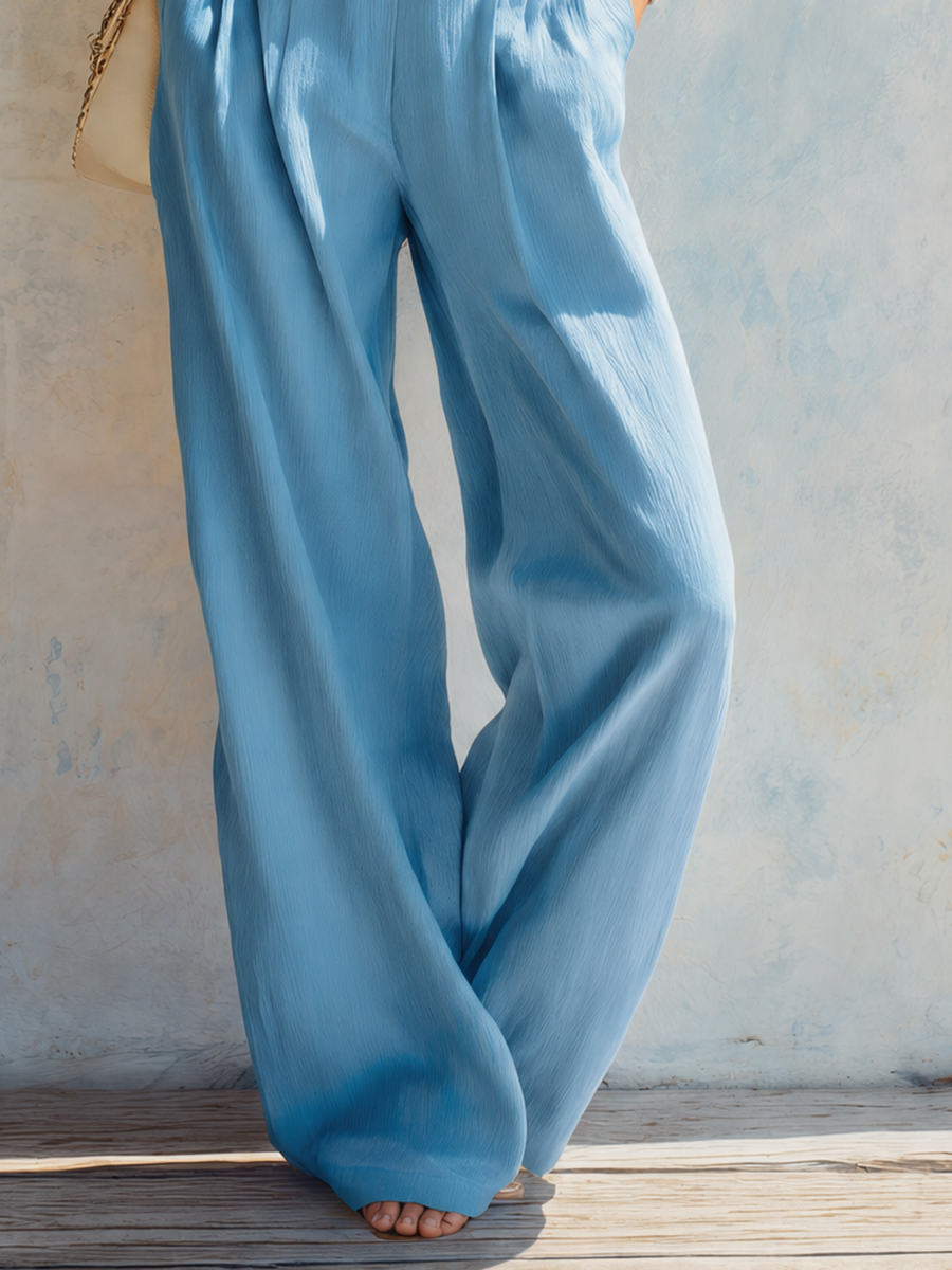 Resort Style U-Neck Button-Up Overalls
